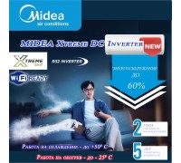 Кондиционер тепловой насос MIDEA XTreme II MSAG-12HRFN8-I /MSAG-12HRFN8-O